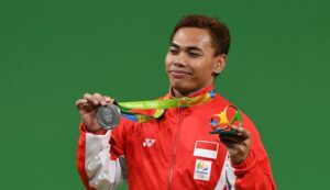 Eko Yuli Irawan - Raih medali emas Asian Games 2018